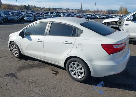 2016 Kia Rio Lx из США, поврежденный, VIN KNADM4A34G6646748